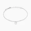 New Histoire d'Or Bracelet Mikaelle Argent Blanc