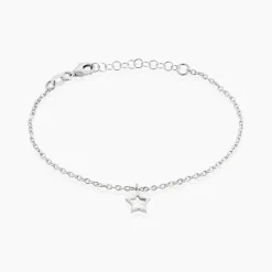 New Histoire d'Or Bracelet Mikaelle Argent Blanc