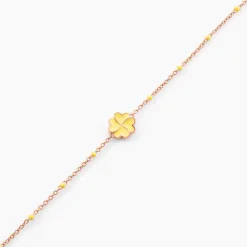Hot Histoire d'Or Bracelet Mimosa Argent Rose