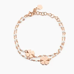 Clearance Histoire d'Or Bracelet Mimosa Argent Rose