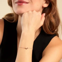 Histoire d'Or Bracelet Mimosa Argent Rose* Bracelets|Bracelets Fantaisie