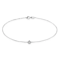 Best Histoire d'Or Bracelet Mon 1er Diamant or blanc diamant