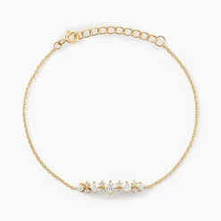 Histoire d'Or Bracelet Monique Argent Jaune Oxyde De Zirconium* Bracelets|Bracelets Fantaisie