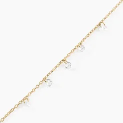 Histoire d'Or Bracelet Myosothis Plaqué Or Oxydes De Zirconium* Bracelets|Bracelets Fantaisie