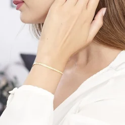 Sale Histoire d'Or Bracelet Nuriaae Argent Jaune argent doré