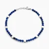 Clearance Histoire d'Or Bracelet Oleg Acier Blanc Sodalite