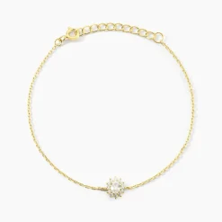 Histoire d'Or Bracelet Oliviane Argent Jaune Oxyde De Zirconium* Bracelets|Bracelets Fantaisie