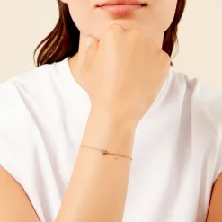 Histoire d'Or Bracelet Oliviane Argent Jaune Oxyde De Zirconium* Bracelets|Bracelets Fantaisie