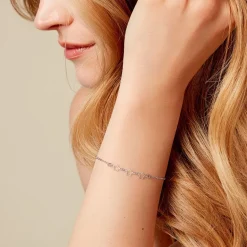 Discount Histoire d'Or Bracelet Olwen Argent Blanc