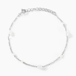 Discount Histoire d'Or Bracelet Onassis Argent Blanc Perle De Culture