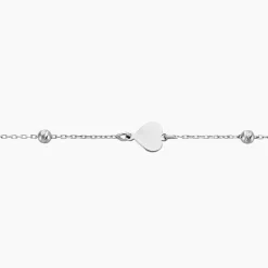 Clearance Histoire d'Or Bracelet Onelia Argent Blanc Cristal
