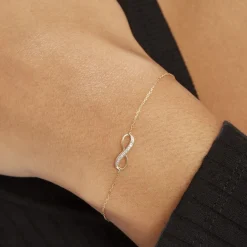 New Histoire d'Or Bracelet Or Jaune Akulina Diamants