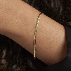 Hot Histoire d'Or Bracelet Izel Maille Anglaise or jaune