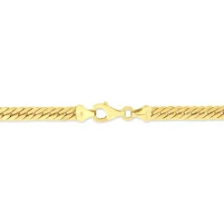 New Histoire d'Or Bracelet Or Jaune Izel Maille Anglaise
