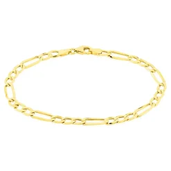 Outlet Histoire d'Or Bracelet Maille Alternée 1/3 or jaune