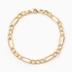 Histoire d'Or Bracelet Or Jaune Maille Alternée* Bracelets|Bracelets Maille