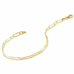 Discount Histoire d'Or Bracelet Maille Alternée 1/3 or jaune
