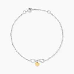 Hot Histoire d'Or Bracelet Or Jaune Oxyde De Zirconium