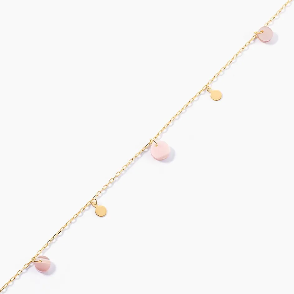 Histoire d'Or Bracelet Pampilles Colorées Or Jaune Nacre* Bracelets