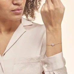 Histoire d'Or Bracelet Pascual Argent Met Rose Oxyde De Zirconium* Bracelets|Bracelets Fantaisie