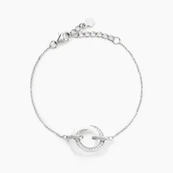 Histoire d'Or Bracelet Peer Argent Blanc Oxyde De Zirconium* Bracelets|Bracelets Fantaisie