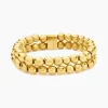 Histoire d'Or Bracelet Perles Solaires Acier Jaune* Bracelets|Bracelets Fantaisie