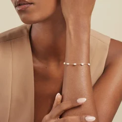 Clearance Histoire d'Or Bracelet Persephone Or Jaune Perle De Culture