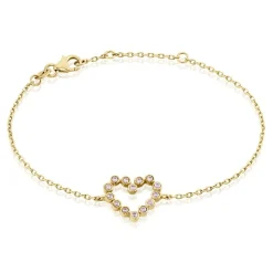 Histoire d'Or Bracelet Plaqué Or Jaune Danaë Oxydes De Zirconium* Bracelets|Bracelets Fantaisie