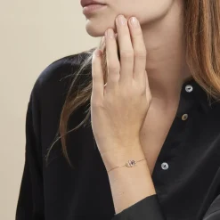 Histoire d'Or Bracelet Plaqué Or Jaune Eumelia Oxydes De Zirconium* Bracelets|Bracelets Fantaisie