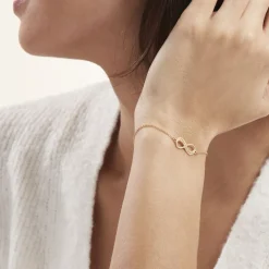 Hot Histoire d'Or Bracelet Plaqué Or Jaune Sammie