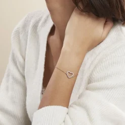 Histoire d'Or Bracelet Plaqué Or Jaune Xavia Oxydes De Zirconium* Bracelets|Bracelets Fantaisie