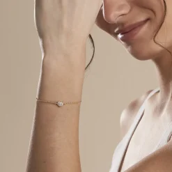 Histoire d'Or Bracelet Plaqué Or Nafissa Oxydes De Zirconium* Bracelets|Bracelets Fantaisie