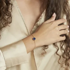 Hot Histoire d'Or Bracelet Plaqué Or Neassasodalite