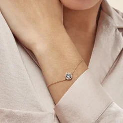 Histoire d'Or Bracelet Plaqué Or Radbod Pierre Artificielle Oxydes De Zirconium* Bracelets|Bracelets Fantaisie