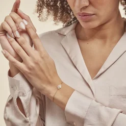 Hot Histoire d'Or Bracelet Plaqué Or Stijn Oxyde De Zirconium