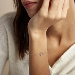 Histoire d'Or Bracelet Rhosyn Plaqué Or Jaune Oxyde De Zirconium* Bracelets|Bracelets Fantaisie