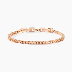 Histoire d'Or Bracelet Rio Tennis Argent Rose Oxyde De Zirconium* Bracelets|Bracelets Fantaisie