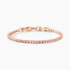 Histoire d'Or Bracelet Rio Tennis Argent Rose Oxyde De Zirconium* Bracelets|Bracelets Fantaisie