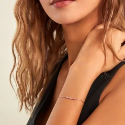 Histoire d'Or Bracelet Rio Tennis Argent Rose Oxyde De Zirconium* Bracelets|Bracelets Fantaisie