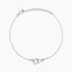 Histoire d'Or Bracelet Roma Argent Blanc Oxyde De Zirconium