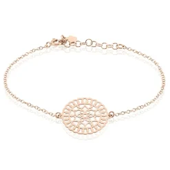 New Histoire d'Or Bracelet Rotonda Argent Rose
