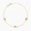New Histoire d'Or Bracelet Sakura Love Or Jaune