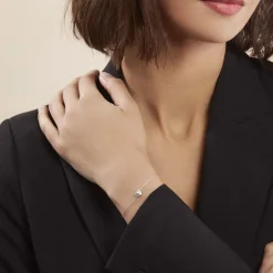 Histoire d'Or Bracelet Samia Argent Blanc Oxyde De Zirconium* Bracelets|Bracelets Fantaisie