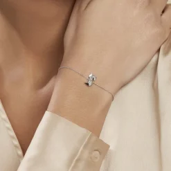 Discount Histoire d'Or Bracelet Severiano Argent Blanc