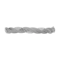 New Histoire d'Or Bracelet Sheridan Argent Blanc