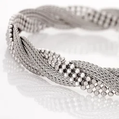 New Histoire d'Or Bracelet Sheridan Argent Blanc