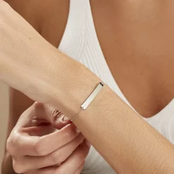 Histoire d'Or Bracelet Suzeanne Argent Blanc Oxyde De Zirconium* Bijoux Personnalisés|Bracelets