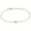 Clearance Histoire d'Or Bracelet Tallulah Argent Rose Pierre De Synthese