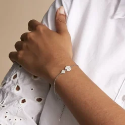 Histoire d'Or Bracelet Tatienne Argent Blanc* Bracelets|Bracelets Fantaisie