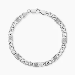 Online Histoire d'Or Bracelet Tavio Argent Blanc